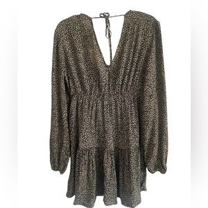 A New Day Women's Balloon Long Sleeve Mini Dress Size Small